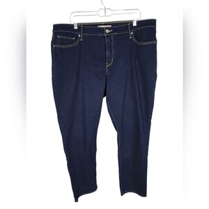 Levi's Plus Size 311 Shaping Skinny mid rise blue jeans 24W NEW